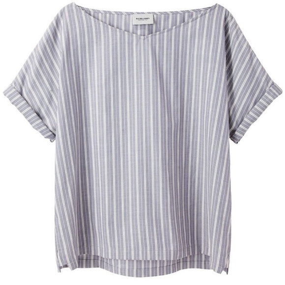 Rachel Comey Tops - Rachel Comey Striped Cotton Blouse Size 6